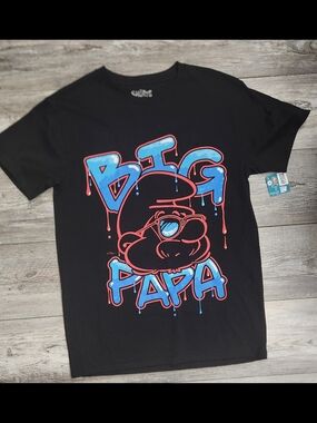 Smurfs Big Papa Men's Graphic Tee